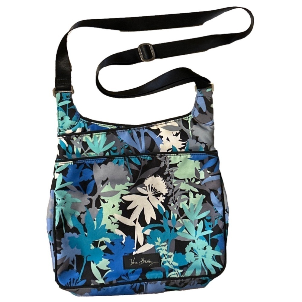 Vera Bradley Lighten Up Slim Crossbody bag botanical print - Picture 2 of 8